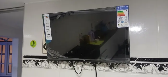 Smart tv Android HQ 24p. nova!