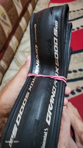 Pneus continental gp5000 STR TUBELLES 28" usados