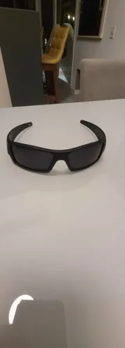 Oakley Gascan armação matte black e lente black novo certificado garantia oakley