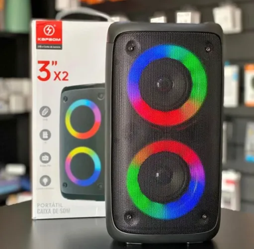 Caixa de som 30cm sem fio RGB 50w LACRADO | Ipanema - RJ |
