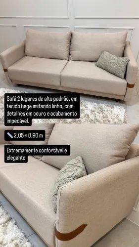 Sofá 2 lugares