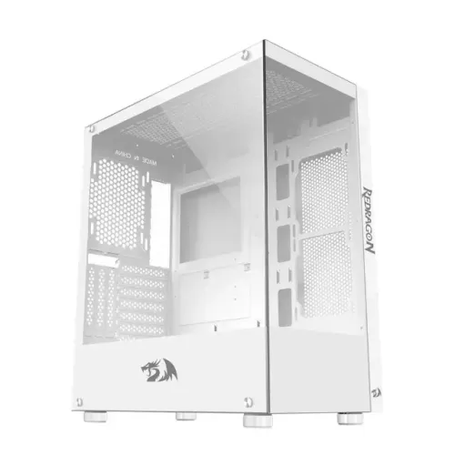 Gabinete Gamer Redragon Reflect Lunar White, Mid Tower, ATX, Branco - CA-601W