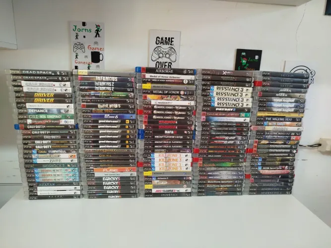 Jogos físicos Ps3