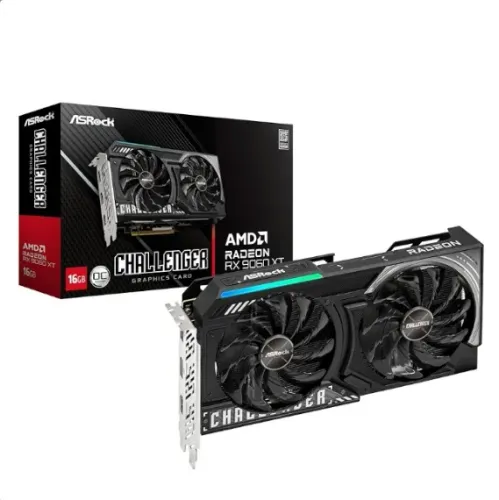 PLACA DE VÍDEO AMD RADEON RX 9060 XT 8GB ASROCK CHALLENGER