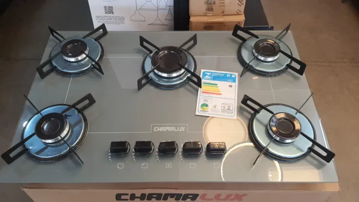 FOGÃO COOKTOP CHAMALUX