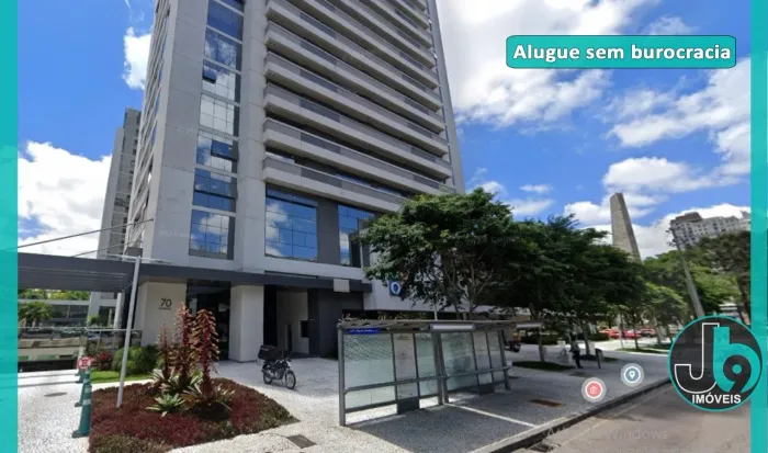 Apartamento/Studio Mobiliado para Alugar no Centro Civico 34m² por R$ 3.200,00/mês