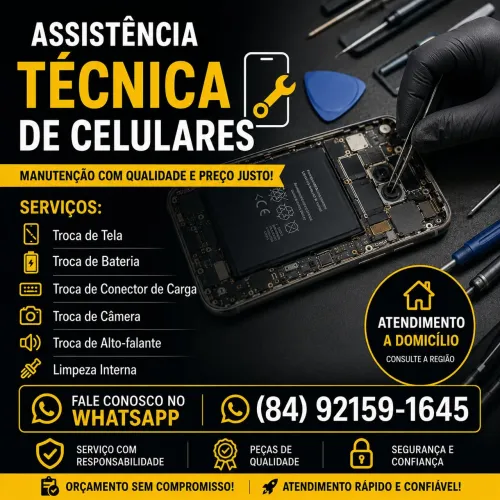 CONSERTO DE CELULARES COM ATENDIMENTO A DOMICÍLIO 