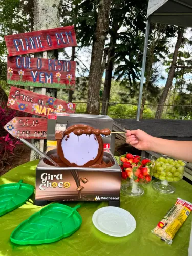 Maquina de chocolate giro choco