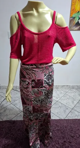 Saia Evangélica Parte de baixo rodada, tipo sereia, modela o corpo deixando-o lindo!