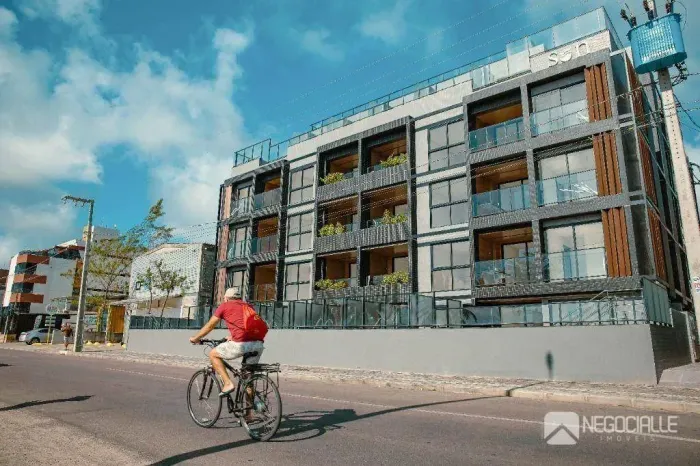 Flat com 1 dormitório à venda, 26 m² por R$ 420.000,00 - Intermares - Cabedelo/PB