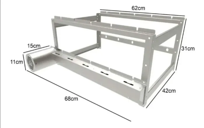 Kit gril giratório elétrico em aço inox. (Também conhecida como giragril