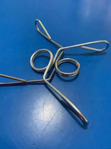 Par de presilhas de ferro 30mm para prender pesos na barra de academia