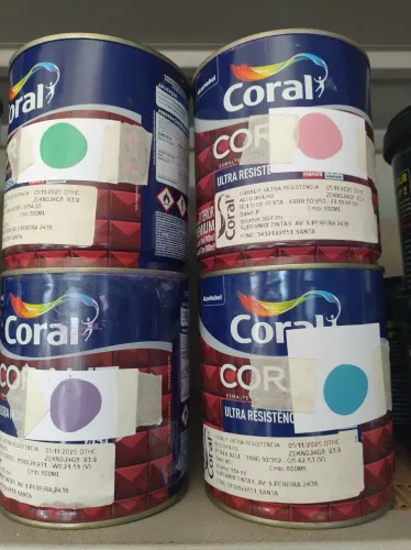 Esmalte Coralit 900ml cores da foto 