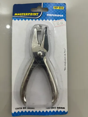 Perfurador Furo Único 06mm