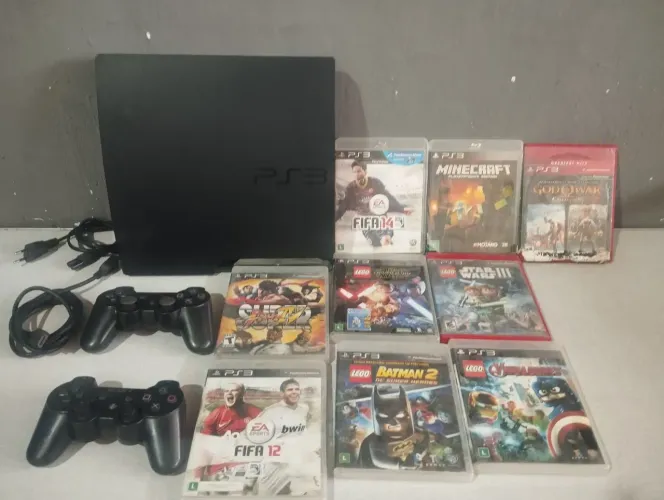 PS3 com defeito não funciona é para retirada de peças ou para conserto