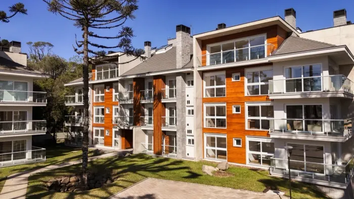Apartamento de 1 suíte no Vêneto - Carniel - Gramado/RS