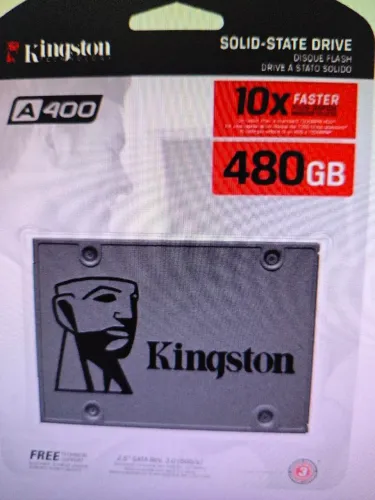 SSD Kingston 480 Gigas -A400