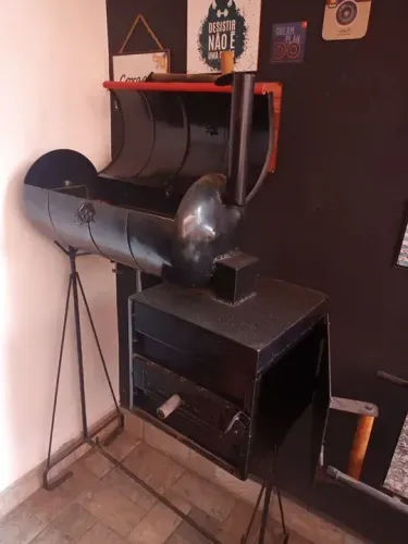 Churrasqueira Pit Smoker Americana - Usada apenas 2 vezes