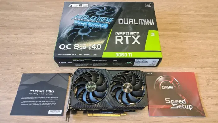 Placa De Vídeo Geforce RTX 3060ti 8gb Asus Dual