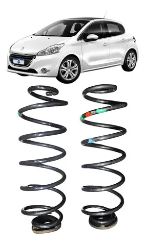 Par Mola Traseira Peugeot 208 2015 1.5 Uzad0