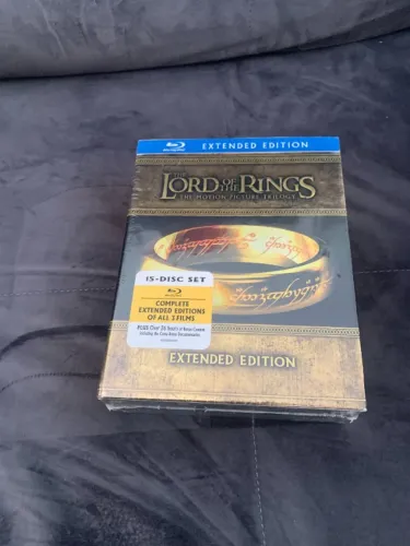 Trilogia O Senhor dos Anéis - Blu-ray - Importado EUA - LACRADO