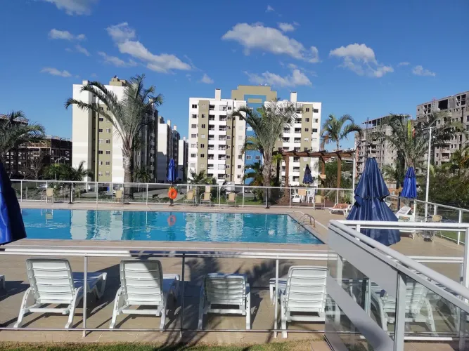 Apartamento mobiliado para alugar na Pedra Branca