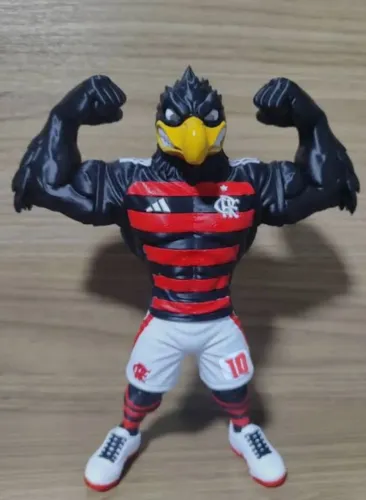Mascote Flamengo 3D Estilo Fortão Personalizado Sob Encomenda