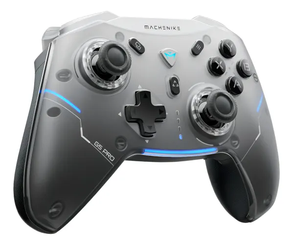 Controle Sem Fio Machenike G5 Pro Rgb Hall Effect Preto