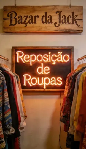 LOTE DE ROUPAS PARA BAZAR