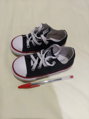 Tênis All Star pintado à mão<br>Higienizado<br>Original<br>Numeração 23