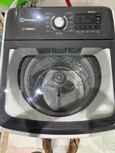 Máquina de lavar lavadora 15kg eletrolux