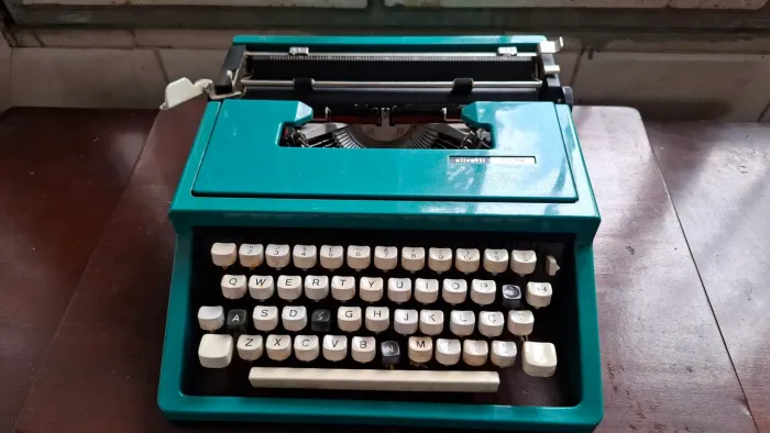 Máquina de datilografia