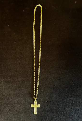 Cordão de ouro 18K - 21,42 gramas - maciço 