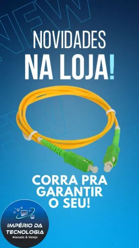 Cordão óptico Patch Cord APC SC LC Conectorizado 