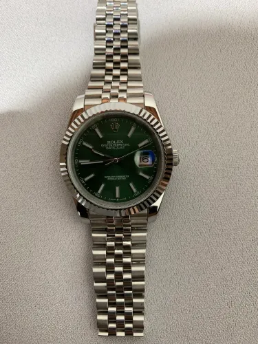 Relógio Rolex Datejust 41mm Mint Green Mecânico Automático