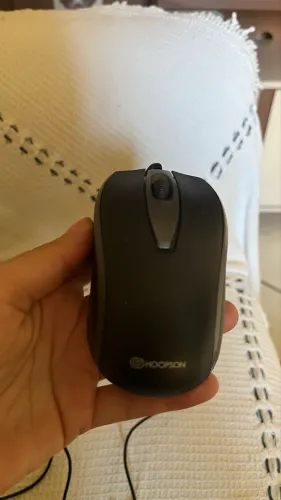 Mouse Hoopson MS 038 Óptico USB Sem Fio Preto para PC e Notebook