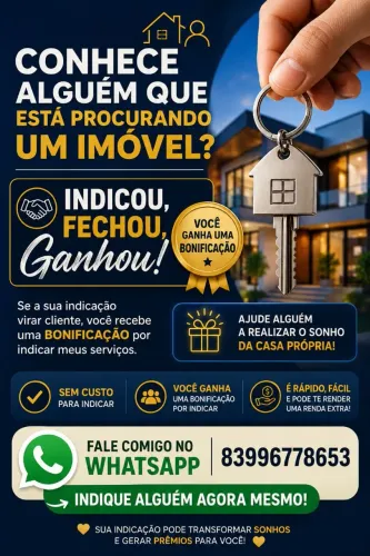 Trabalhamos com bonificação 
