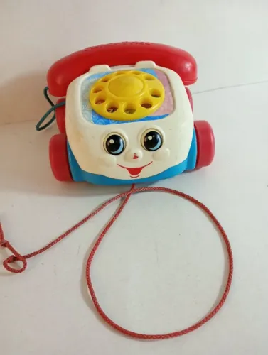 brinquedo chatter telephone fisher price