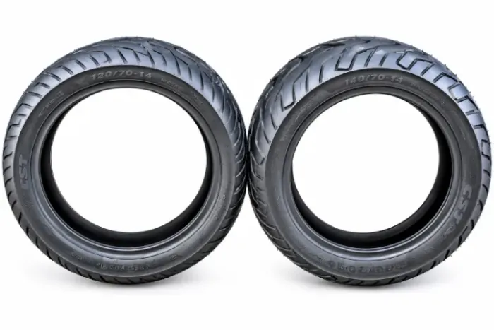kit 2 pneus E350 zontes dianteiro traseiro