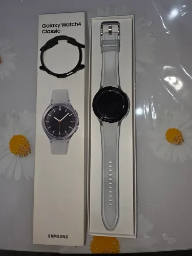 Samsung Galaxy Watch 4 Classic LTE ? Completo + Caixa + Pulseira Metal + Películas