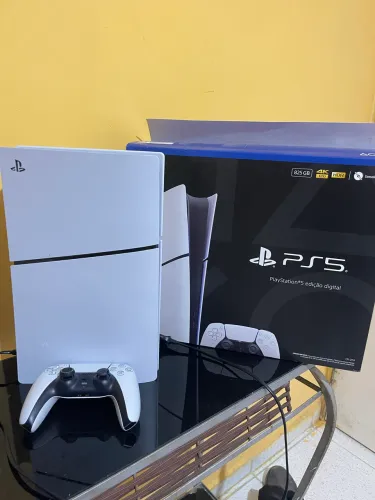 Ps5 Slim, 5 meses de uso, funcionando perfeitamente!