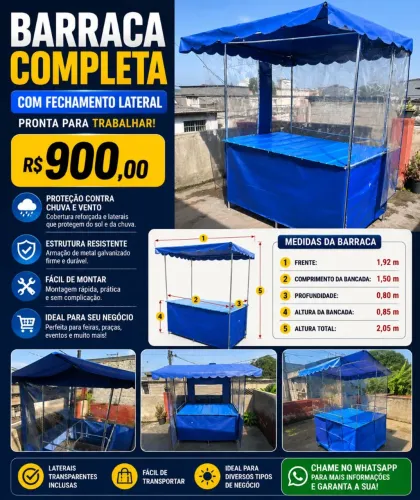 Barraca para eventos 