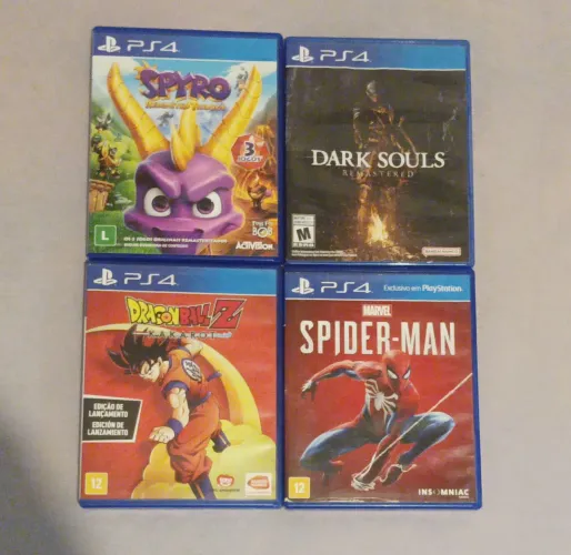 Jogos de Playstation 4 a partir de 50 reais