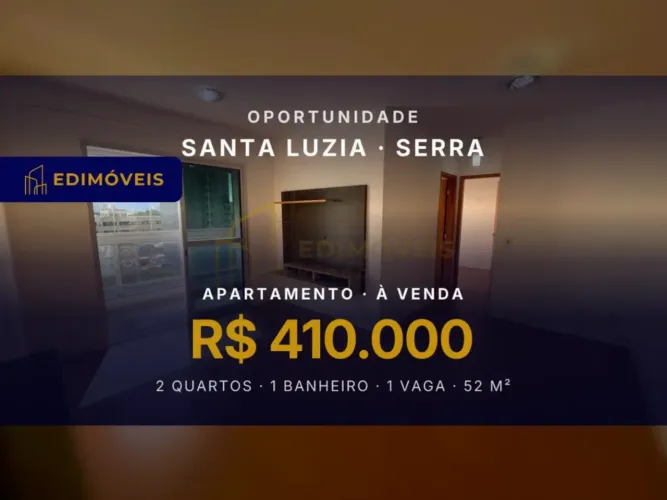 Santa Luzia| Apartamento 2 quartos com suíte, ideal para sua família