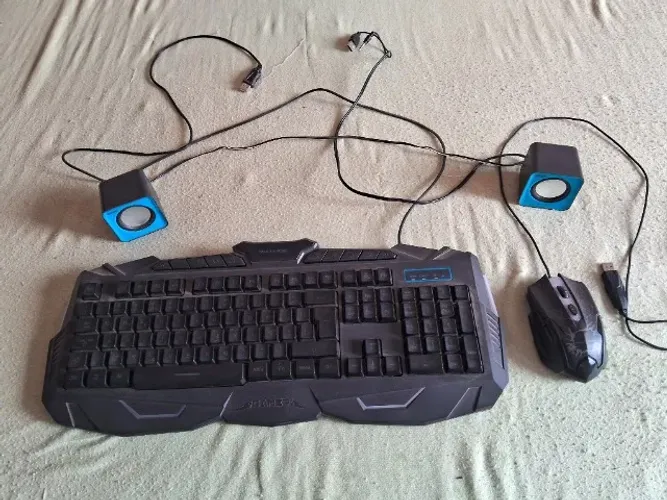Teclado e mouse game 