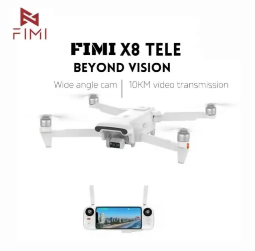 Drone FIMI X8 Tele 2024 - Potência e Precisão em Cada Voo! Aceito Trocas