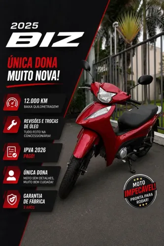 Biz 125 EX 2025