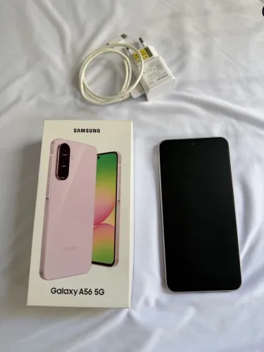 Samsung Galaxy A56 5G Rosa 128GB | Impecável | Nota Fiscal | R$ 1.500