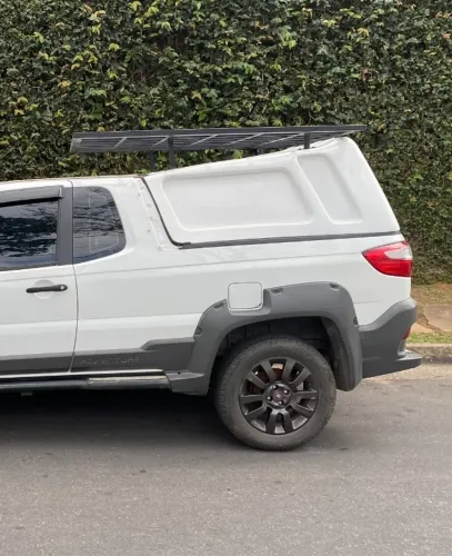 Capota de Fibra com Bagageiro Original para Fiat Strada Adventure CE (Cabine Estendida)