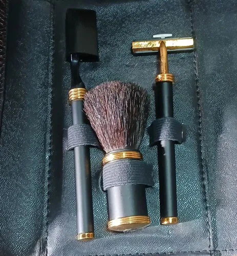 Kit de barbear vintage da Pierre Murat mfs